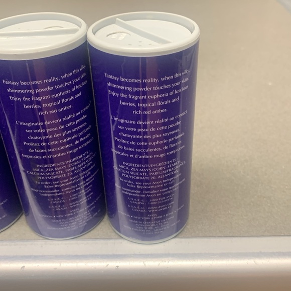 Avon Surreal Shimmering Body Powder Vintage Rare Factory Sealed - Picture 9 of 15